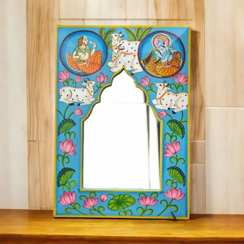 Ishani-Pichwai-Mirror-Frame.webp